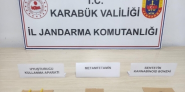 Karabük’te 81 sentetik hap ele geçirildi