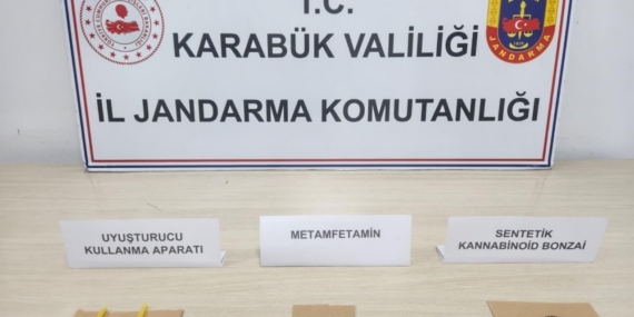 Karabük’te 81 sentetik hap ele geçirildi
