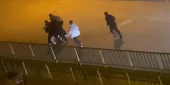 Karabük’te bir genç, 4 kişi tarafından acımasızca böyle darbedildi