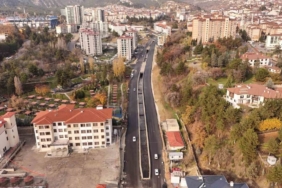 Karabük’te Ergenekon Mahallesi trafiğe açıldı
