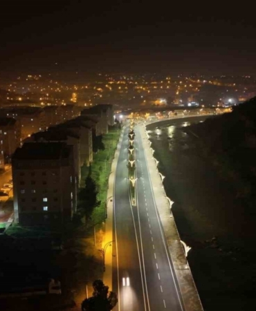 Karabük’te Zonguldak ve Yenice caddeleri baştan sona yenilendi