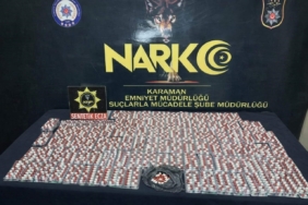 Karaman’da 2 bin 721 adet sentetik hap ele geçirildi: 4 tutuklama