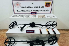Karaman’da 334 adet tarihi sikke ele geçirildi: 4 tutuklama
