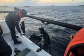 Karaya oturan tekne sahil güvenlik ekiplerince kurtarıldı