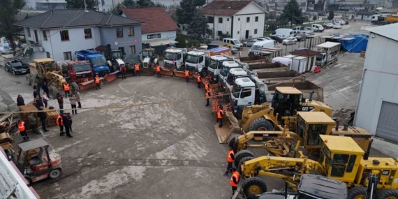 Karla mücadelede 200 personel, 33 iş makinesi sahada olacak