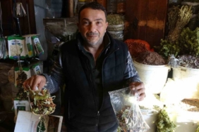 Karlı havalarda şifa arayanlar aktarlarda yoğunluk oluşturdu