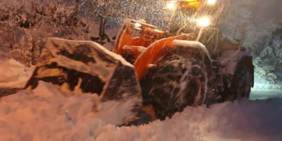 Kastamonu’da 274 köy yolu kar nedeniyle ulaşıma kapandı