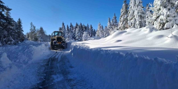 Kastamonu’da kapalı köy yolu sayısı 377’ye düştü
