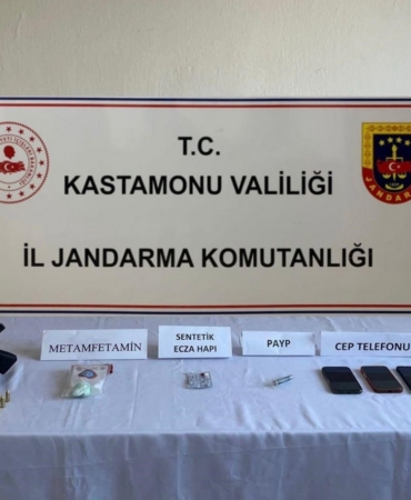 Kastamonu’da uyuşturucu operasyonunu: 1 tutuklama