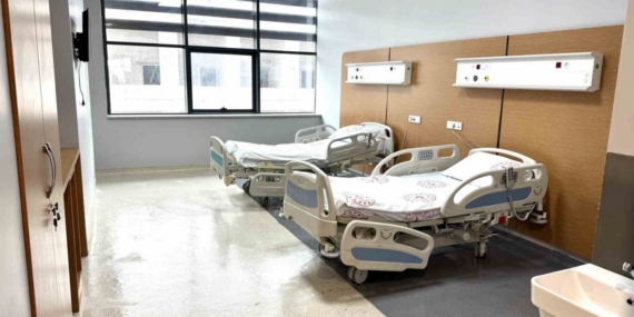 Kayapınar Şehir Hastanesinde örnek hasta odası tamamlandı