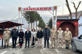 Kaymakam Arıkan jandarma personeliyle bir araya geldi