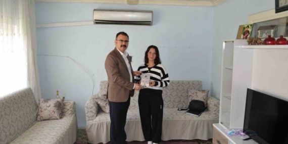 Kaymakam Ateş, öğrencilerin misafiri oldu