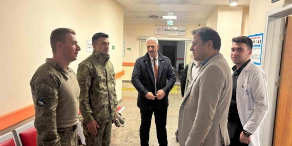 Kaymakam Bayram kurumlarda yürütülen çalışmaları yerinde inceledi