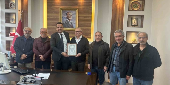 Kaymakam Dalak’ı duygulandıran kara kalem portre