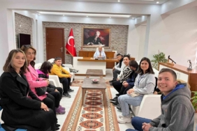 Kaymakam İlhan, özel öğrencileri ağırladı