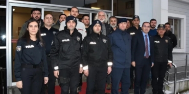 Kaymakam Özdemir’den emniyet ve jandarmaya güvenlik ziyareti