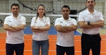 Kayseri Voleybol Ulusal Aday Hakemleri’nden büyük başarı