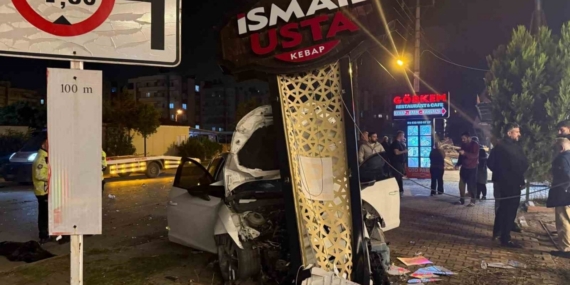 Kaza yapan sürücü aracı bırakıp kayıplara karıştı