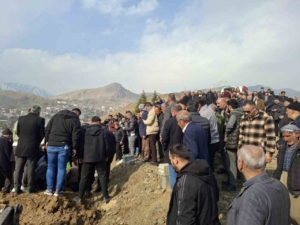 Kazada hayıtını kaybeden Durgun, Hakkari’de toprağa verildi