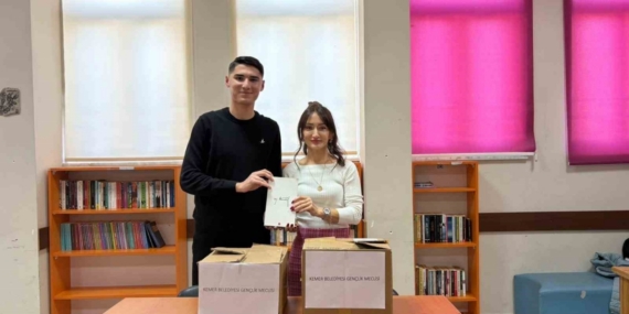 Kemer Belediyesi Gençlik Meclisi’nden anlamlı bağış