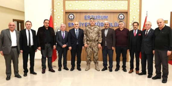 Kent Konseyi’nden Emniyet Müdürü Karaburun’a hayırlı olsun ziyareti