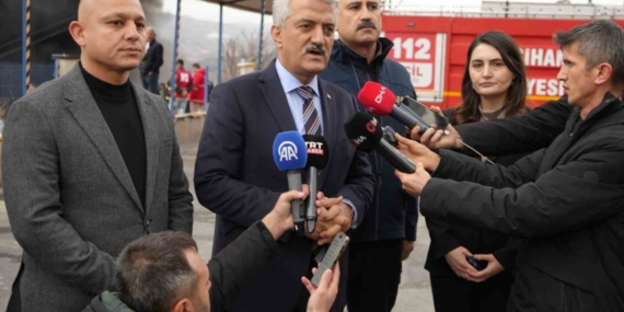 Kırıkkale Valisi Mehmet Makas: "Yangın kontrolümüz altında"