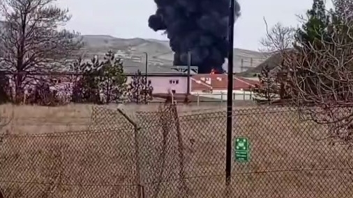 Kırıkkale’de kimya fabrikasında yangın