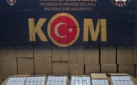 Kırşehir’de 1 milyon makaron ele geçirildi