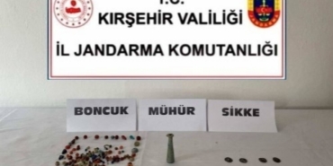 Kırşehir’de ’Anadolu Mirası’ operasyonu: Çok sayıda tarihi eser ele geçirildi