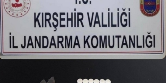Kırşehir’de uyuşturucu operasyonu: 1 şüpheli yakalandı