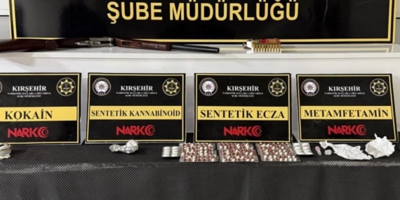 Kırşehir’de uyuşturucu operasyonu: 1 tutuklama
