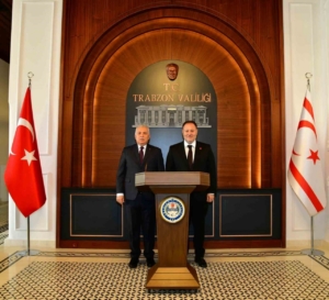 KKTC Meclis Başkanı Ziya Öztürkler Trabzon’da