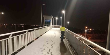 Kocaeli’de karla mücadele çalışmaları sürüyor