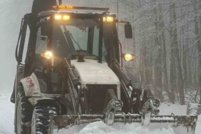 Kocaeli’de yüksek kesimlerde kesintisiz kış mesaisi başladı