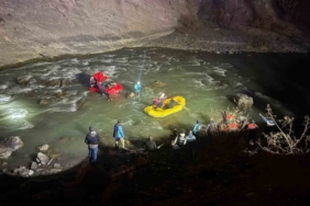 Kontrolden çıkan otomobil Zap Suyu’na uçtu: 1’i ağır yaralı