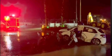 Kontrolden çıkan otomobilin sürücüsü hayatını kaybetti