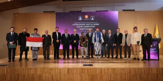 Konya Büyükşehir’in desteklediği "Uluslararası Naat-ı Şerif Yarışması"nda ödüller sahiplerini buldu