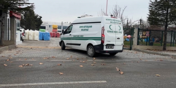 Konya’da forkliftin altında kalan kişi öldü