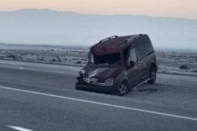 Konya’da hafif ticari araç takla attı: 1 yaralı