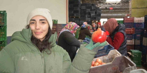 Korkuteli’nden nar ihracatı başladı