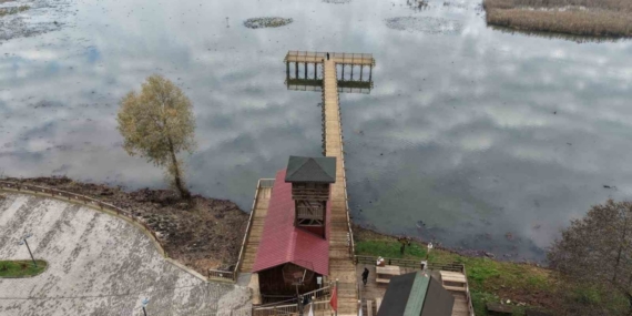 Kraliçenin adını taşıyan Efteni Gölü, ziyaretçilerini yeni yüzüyle karşılayacak