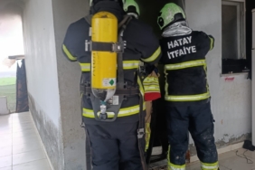 Kumlu’da müstakil ev yangını