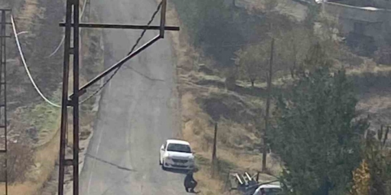 Kurtalan’da maddi hasarlı kaza