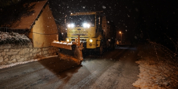Kütahya Belediyesi kış mesaisine başladı