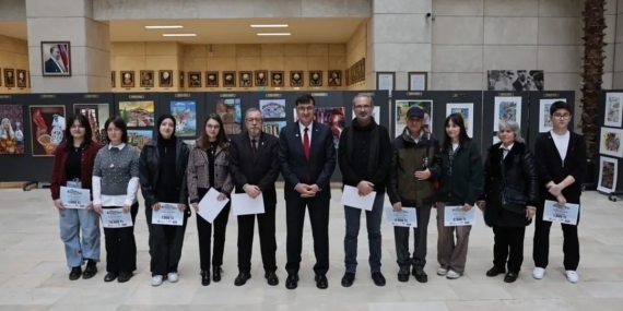 Kütahya Resim Yarışması’nda ödüller sahiplerini buldu