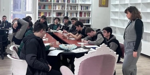 Kütahya Şehit Selim Cansız AİHL’de öğrenci, yazar buluşması