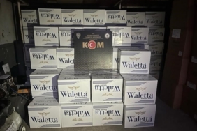 Kütahya’da bir araçta 5 milyon 190 bin boş makaron ele geçirildi