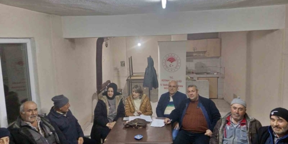 Kütahya’da çiftçi toplantıları düzenlendi