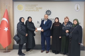 Kütahya’da Kur’an Kursu kursiyerlerinden Gazze’ye destek