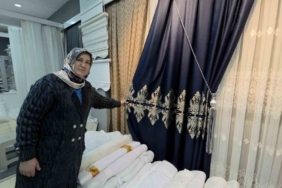 Kütahya’da Osmanlı motifli perdelere yoğun ilgi